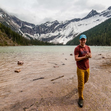 Lake McDonald Glacier National Park Montana.